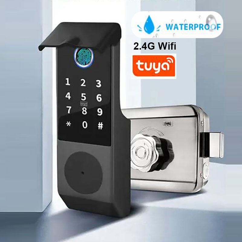 Smart Garden Gate - Wifi Tuya Smart Lock Waterdicht Outdoor
