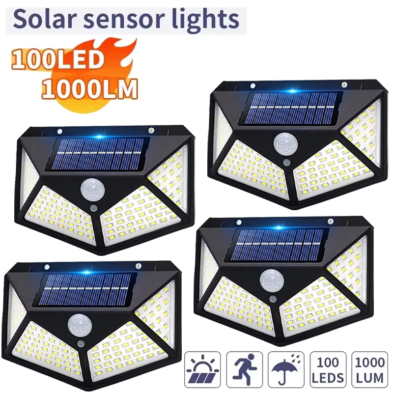 Smart Garden Smart Fence - Slimme LED-wandlampen op zonne-energie 100 LED-bewegingssensor