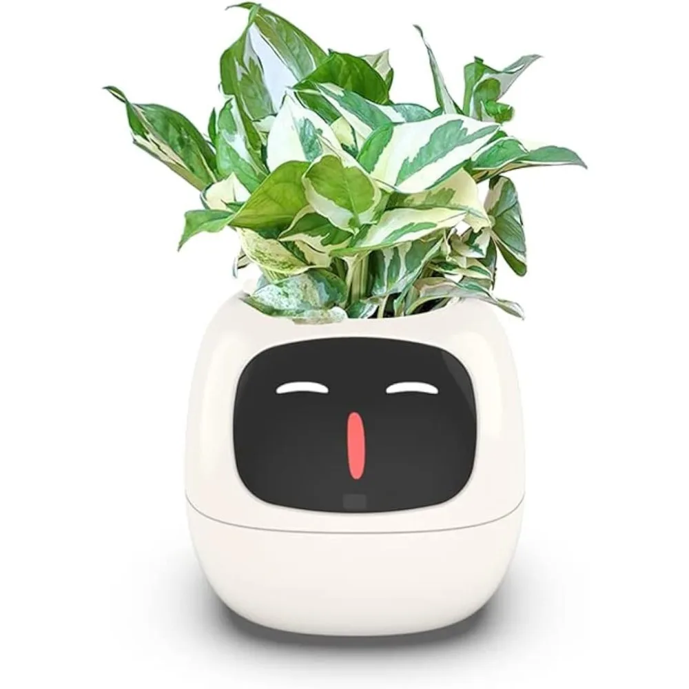 Smart Garden Offices - Slimme Bloempot met AI-chip, 7 sensoren,