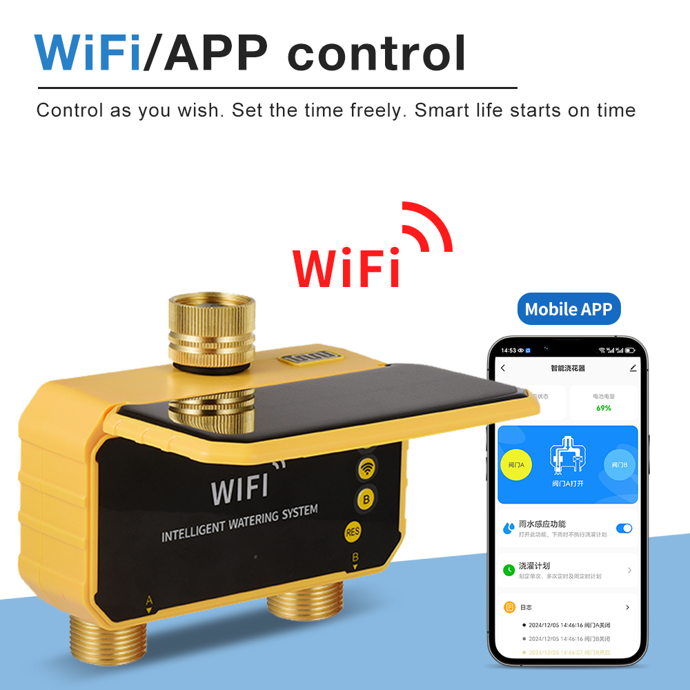 1/2/4 uitgangen Tuin Solar Irr - Smart Garden Monitoring System recensie en prijs