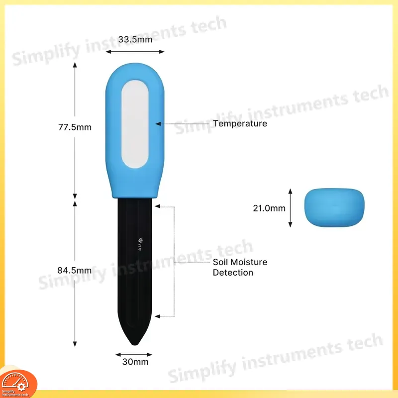 Slimme bodemvocht- en temperat - Smart Garden Monitoring System recensie en prijs