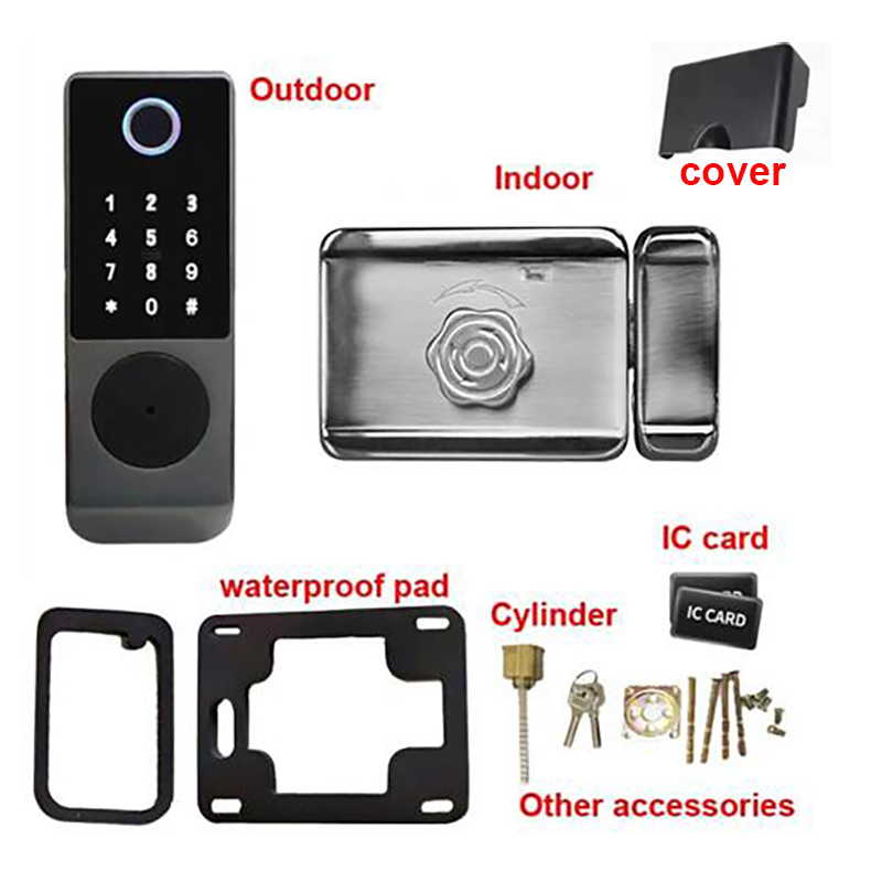 Wifi Tuya Smart Lock Waterdich - Smart Garden Gate recensie en prijs