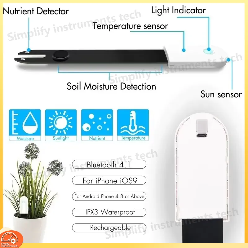 Slimme bodemvochtigheidssensor - Smart Garden Monitoring System recensie en prijs