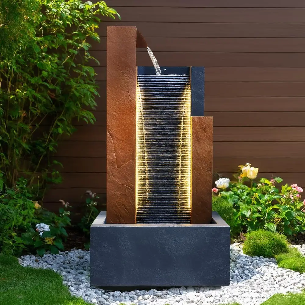 Slimme grote buitenfontein - B - Smart Garden Offices recensie en prijs