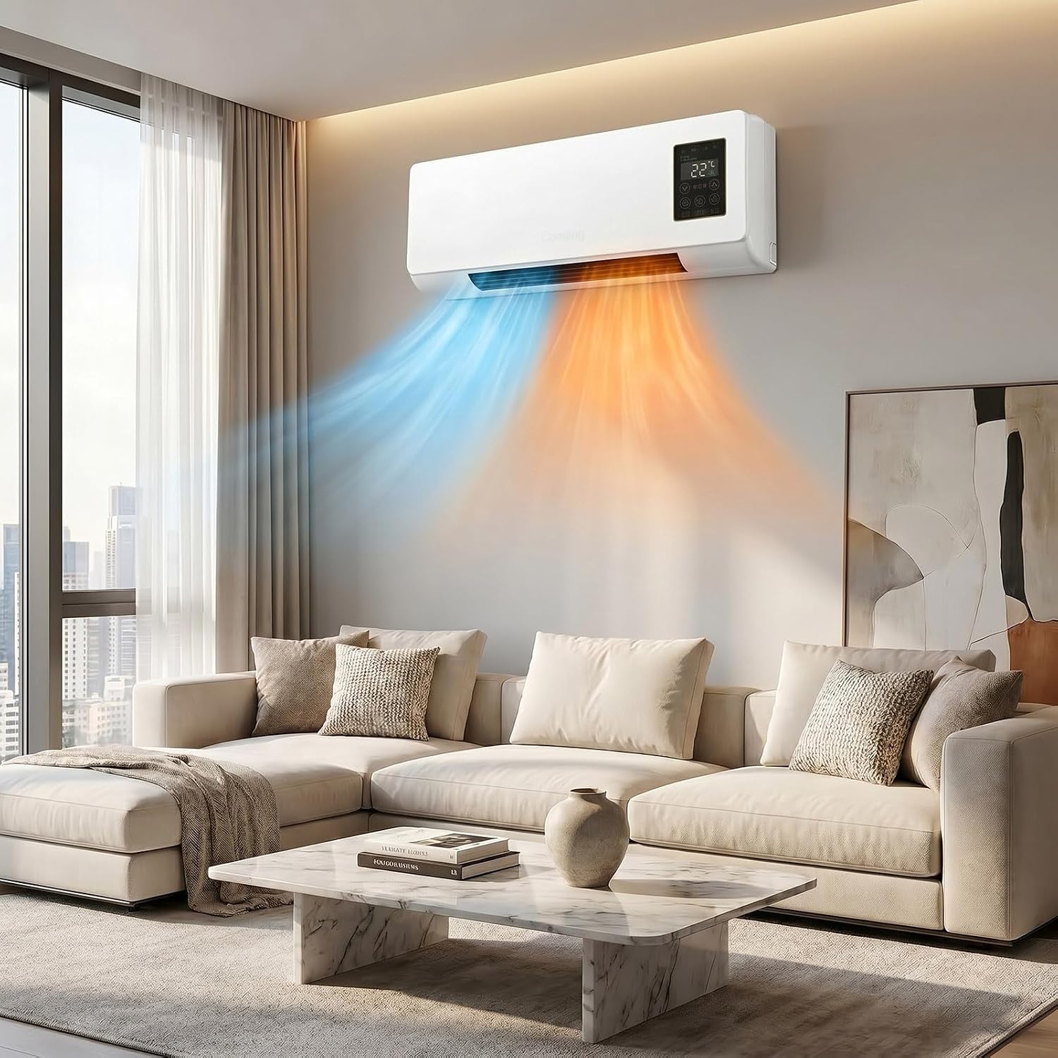1800W Wandgemonteerde Aircondi - Smart Garden Offices recensie en prijs