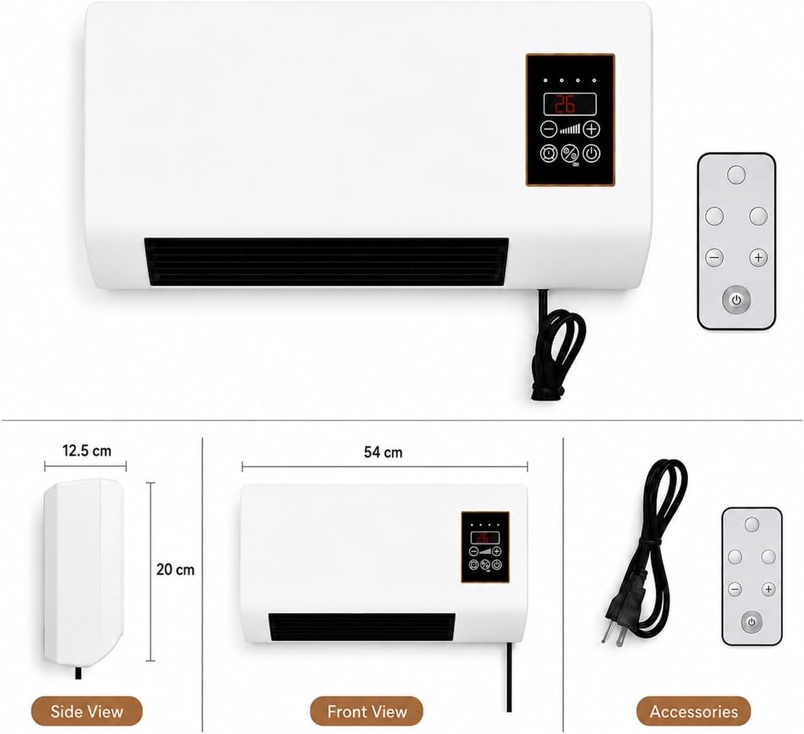 1800W Wandgemonteerde Aircondi - Smart Garden Offices recensie en prijs