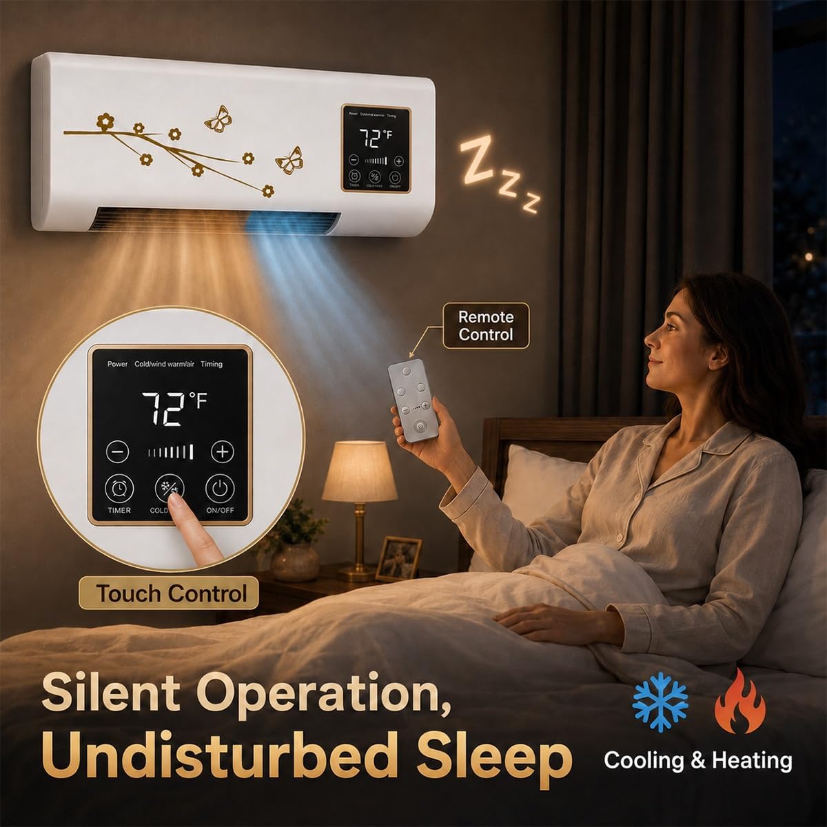 1800W Wandgemonteerde Aircondi - Smart Garden Offices recensie en prijs