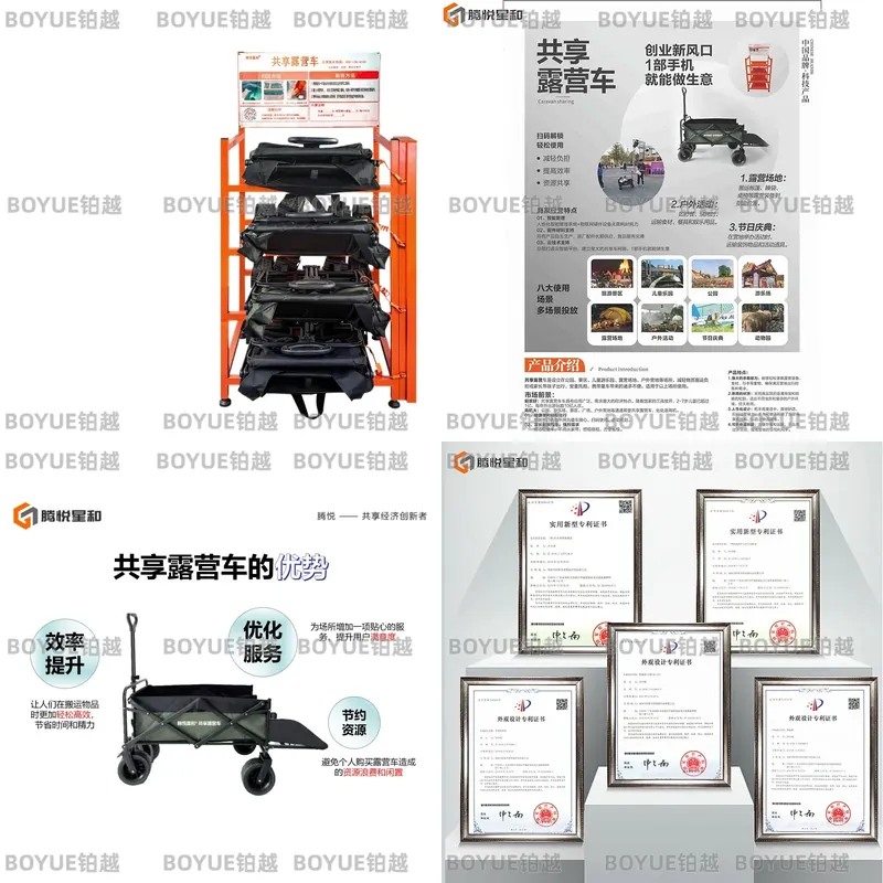 Draagbare opvouwbare campingwa - Smart Garden Cart recensie en prijs