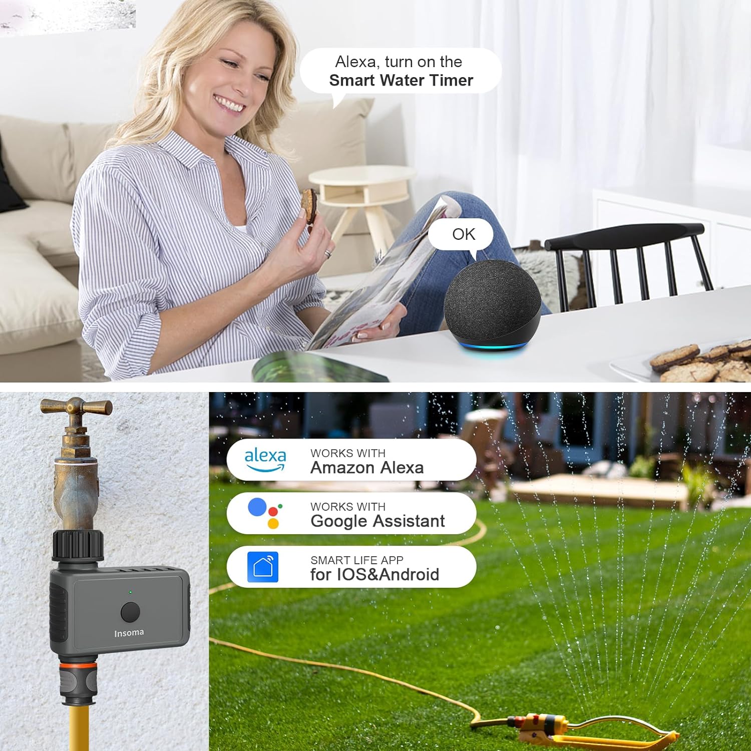 Insoma Wifi Automatische Stroo - Smart Garden Monitoring System recensie en prijs